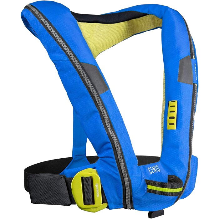 2024 Spinlock Junior Deckvest Cento 100N Auto Lifejacket DWCEN - Blue